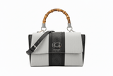 Guess Kerima Bamboo Top Handle Flap Bag GB378 - Runner
