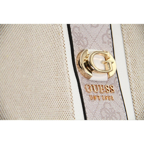 Guess Kerima Tote Natural/Milk Logo, Natural / Milk Logo Bag GB354 - Runner