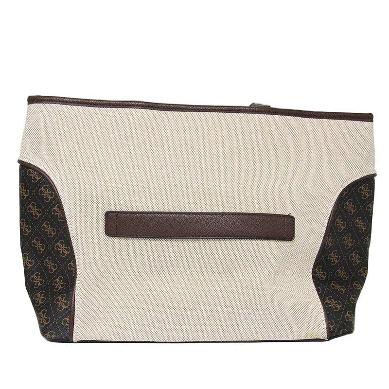 Guess Kerima Tote Natural/Milk Logo, Natural / Milk Logo Bag GB358 - Runner