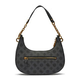 GUESS Kuba Top Zip Shoulder Bag - GREY - GB182 - Runner