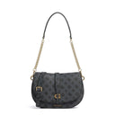 Guess Kuba Tri Compartment Flap bag - WHITE - Runner