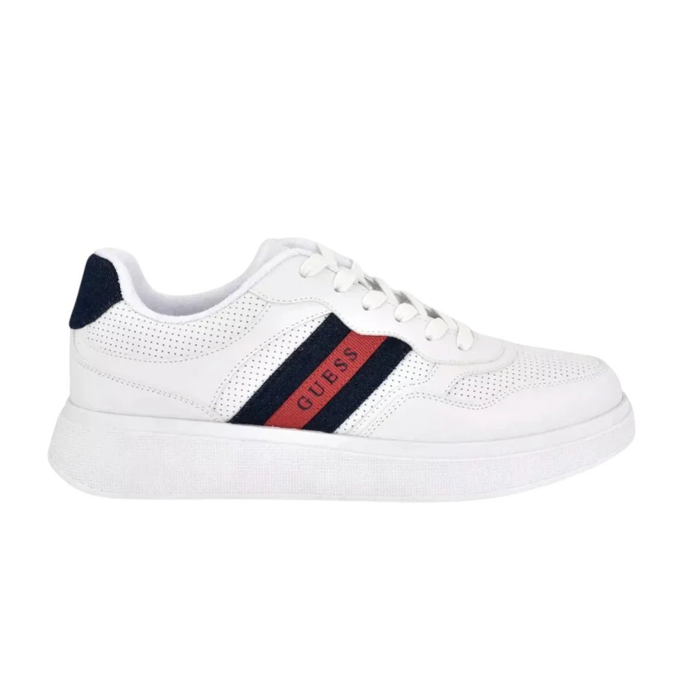 GUESS Men's WALEN Sneaker - WHT GUM186 - Runner
