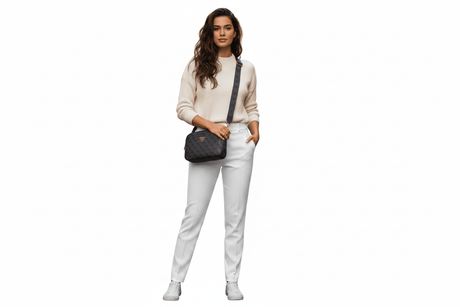 GUESS Meridian Camera Bag Dove Logo - Runner