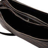 Guess Naya Grain Double PVC Crossbody with Front Zip Pocket WAMAN GB388 - Runner