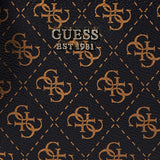 Guess Naya Grain Double PVC Crossbody with Front Zip Pocket WAMAN GB388 - Runner