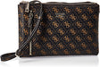 Guess Naya Grain Double PVC Crossbody with Front Zip Pocket WAMAN GB388 - Runner