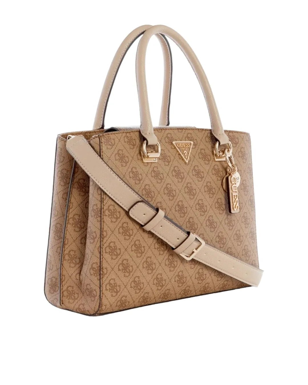 GUESS Noelle Basique Signature Logo Girlfriend Satchel Bag GB454 - Runner