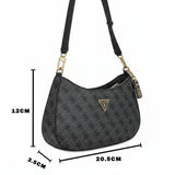 GUESS Noelle Top Zip Shoulder Bag - Runner