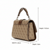 GUESS Nolana Top Handle Flap Bag - Runner