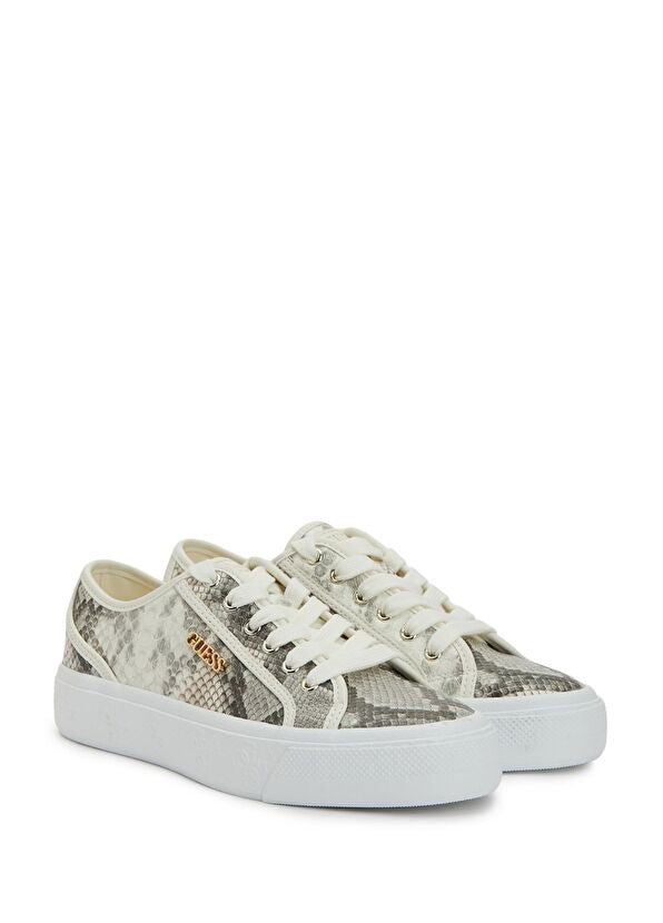 GUESS Nude Patterned Sneakers Women GUW547 - Runner