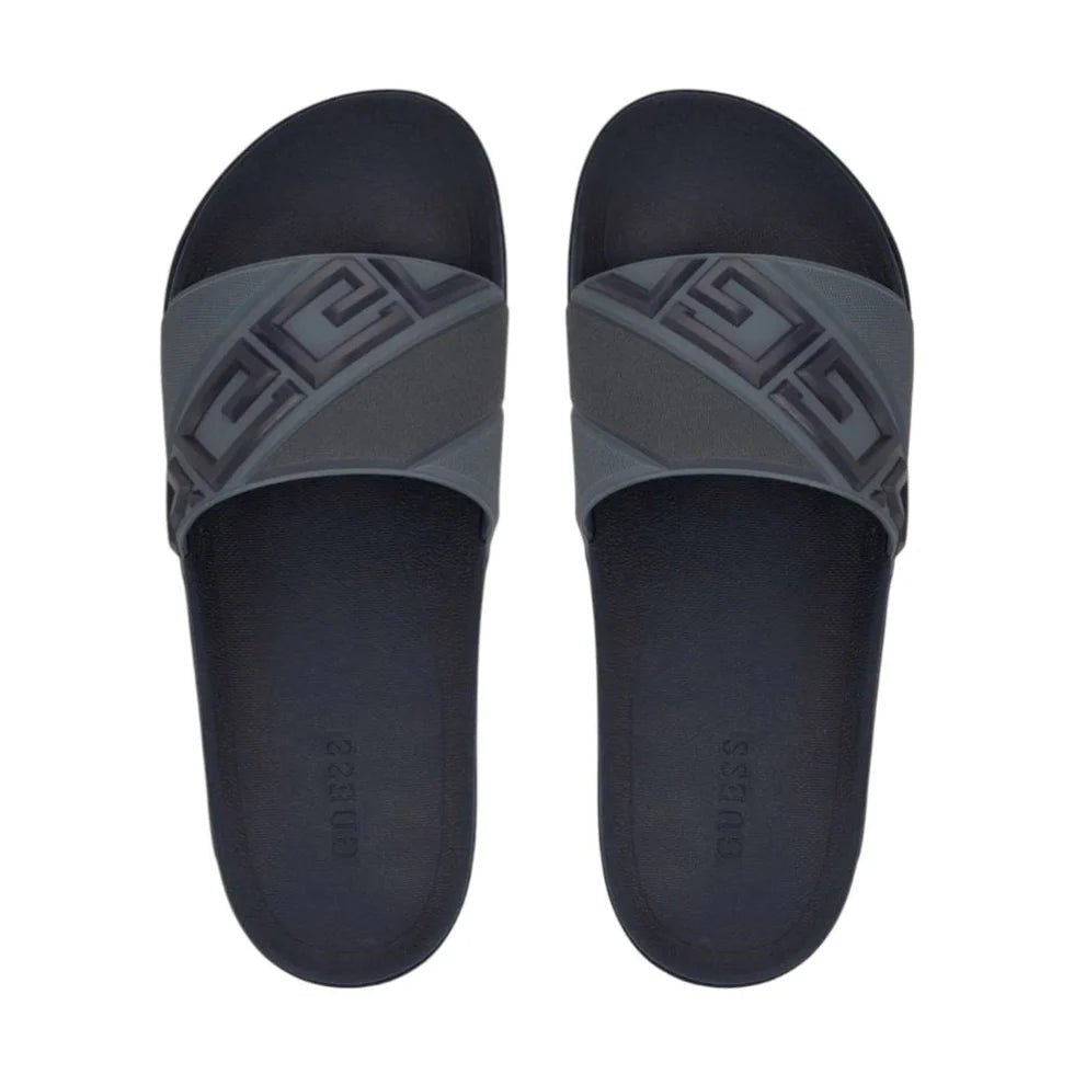GUESS Odent Men's Slippers - BLKGRY SLM21 - Runner