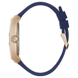Guess Phoenix Men's Watch with Blue Dial and Brown Leather Strap - GW0386G2 GGM7 - Runner
