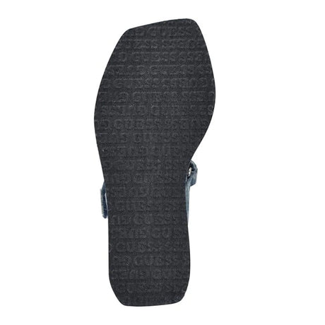 GUESS womens Daysa Wedge Sandal - BLU SLW10 - Runner