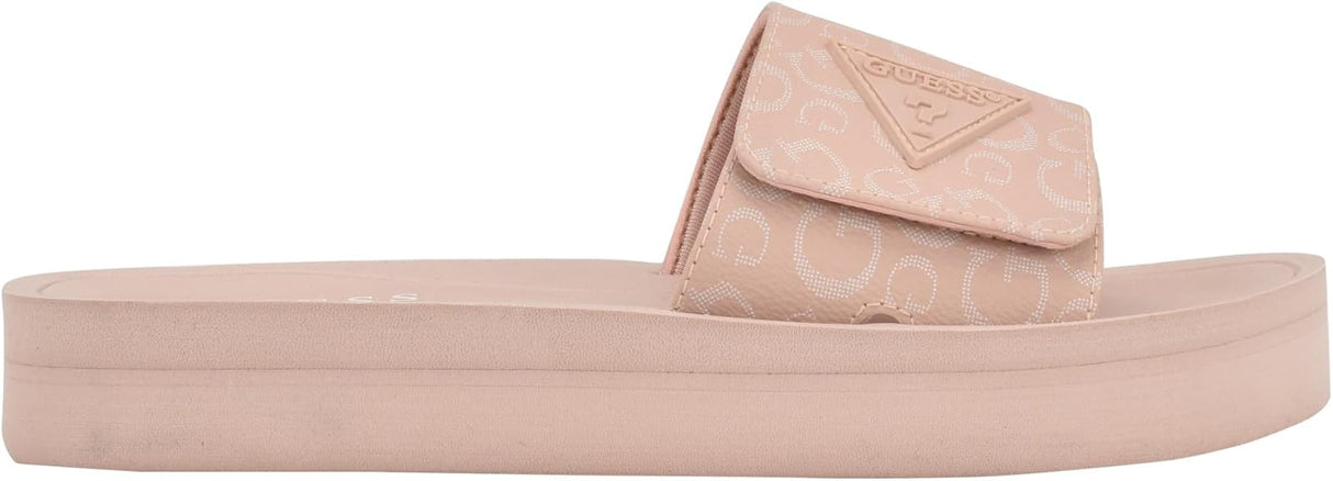 GUESS Women's Parties Flat Sandal SLW55 - Runner