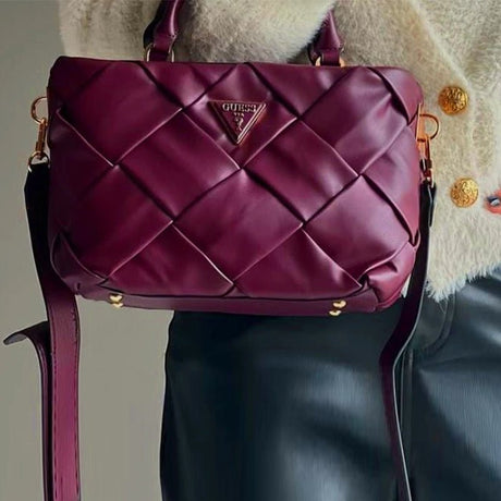 GUESS Zaina Mini Satchel Bag - Runner