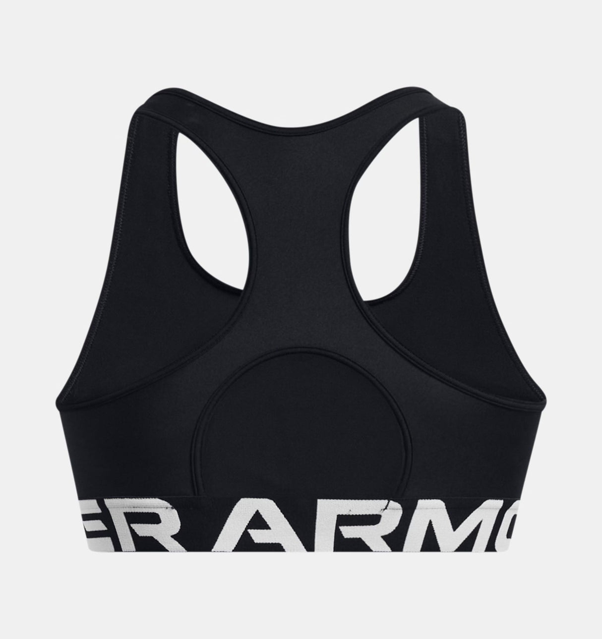 HeatGear® Armour Mid Branded Women's Sports Bra - Runner