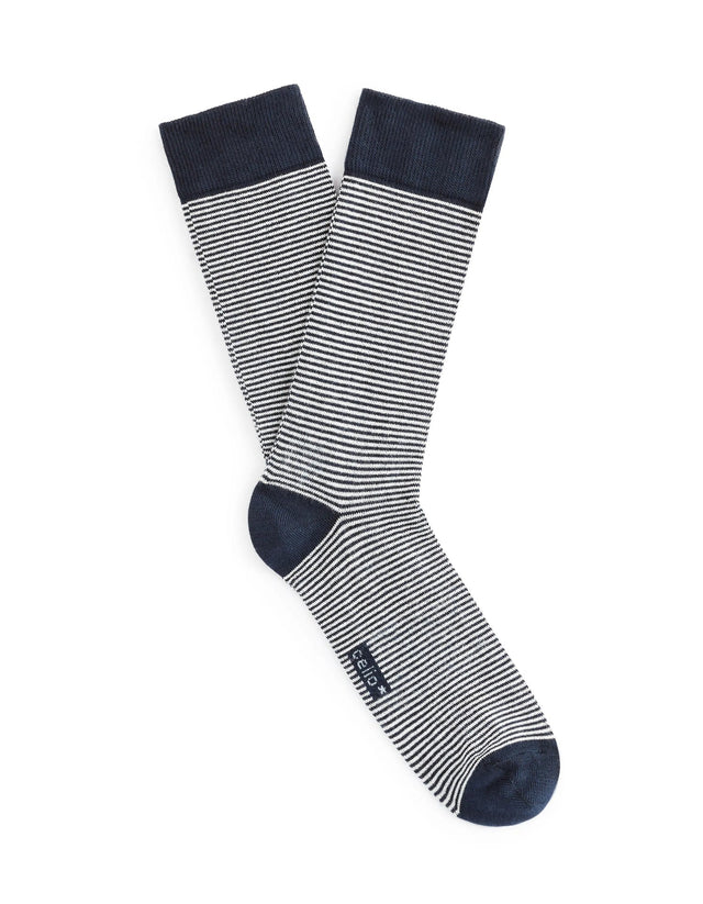 High Cotton Socks - Navy - Runner