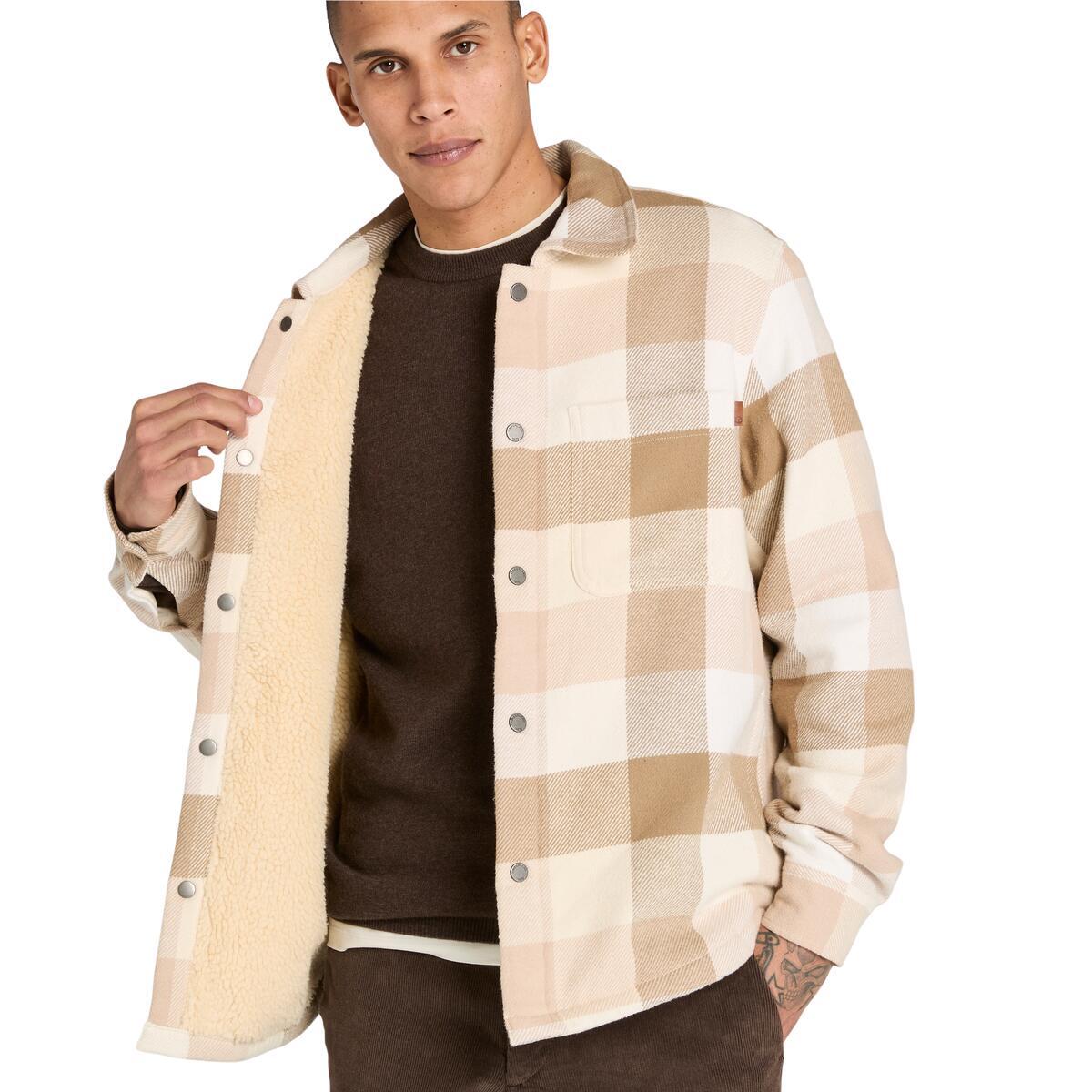 High Pile Lined Overshirt - Runner