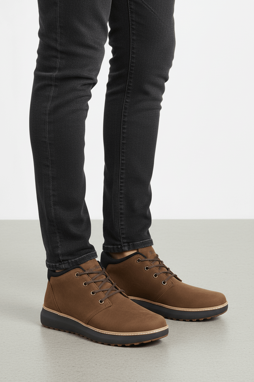 Hudson Road Mid Lace Up Chukka - Runner
