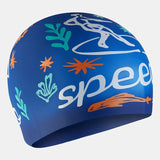 Junior Printed Silicone cap - Runner