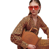 Karl Lagerfeld K/circle Perforated - Shoulderbag - Brown - KB6 - Runner
