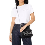 Karl Lagerfeld K/Circle SM Tote Perforated - Shoulderbag - Black - KB24 - Runner
