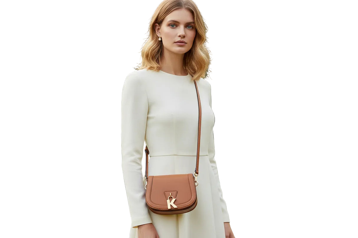 Karl Lagerfeld K/DISK - Shoulderbag - Brown - KB2 - Runner