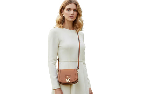 Karl Lagerfeld K/DISK - Shoulderbag - Brown - KB2 - Runner