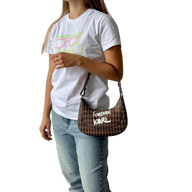 Karl Lagerfeld K/ikonik 2.0 Mini - Shoulderbag - Beige - KB20 - Runner