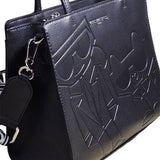 Karl Lagerfeld Maybelle Leather Satchel KB36 - Runner