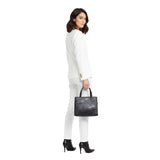 Karl Lagerfeld Maybelle Leather Satchel KB36 - Runner