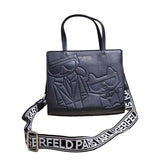 Karl Lagerfeld Maybelle Leather Satchel KB36 - Runner