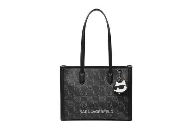 Karl Lagerfeld Shopper 'Ikon' in Black KB38 - Runner