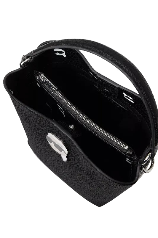 KARL LEGERFELD Ikon Pebble Bucket Bag KB42 - Runner