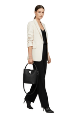 KARL LEGERFELD Ikon Pebble Bucket Bag KB42 - Runner