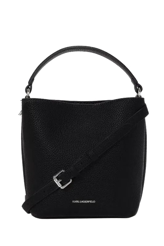 KARL LEGERFELD Ikon Pebble Bucket Bag KB42 - Runner