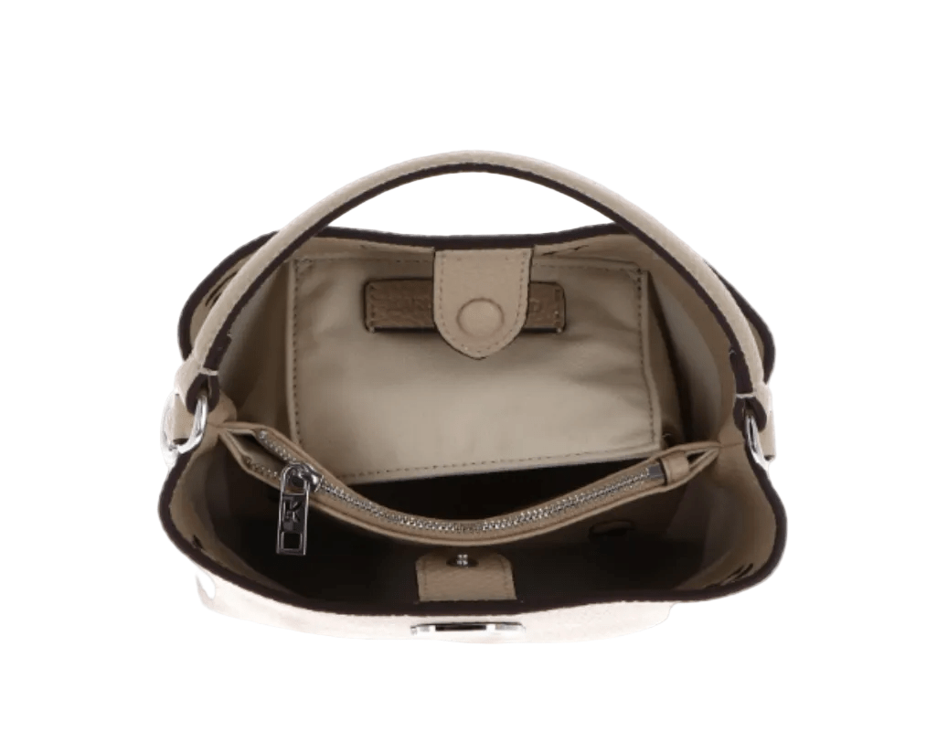 KARL LEGERFELD Ikon Pebble Bucket Bag KB48 - Runner