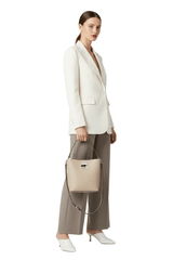 KARL LEGERFELD Ikon Pebble Bucket Bag KB48 - Runner
