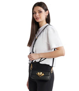 KARL LEGERFELD Leather crossbody bag signature fan sm crossbody KB50 - Runner