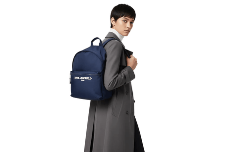 KARL LEGERFELD Paris Large Nylon Backpack Bag KB66 - Runner