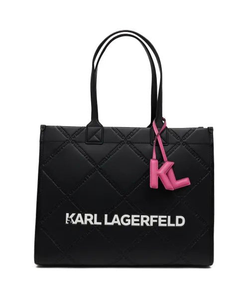 KARL LEGERFELD Shopperka k/skuare embossed lg tote KB67 - Runner