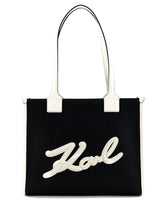 KARL LEGERFELD Weave Shoulder Bag KB69 - Runner