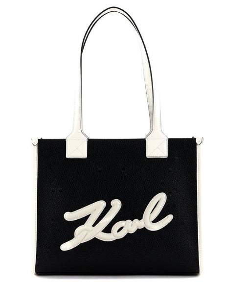 KARL LEGERFELD Weave Shoulder Bag KB69 - Runner