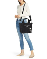 KARL LEGERFELD Women's Black Voyage Cat Sunglasses Quilted Tote Bag KB53 - Runner