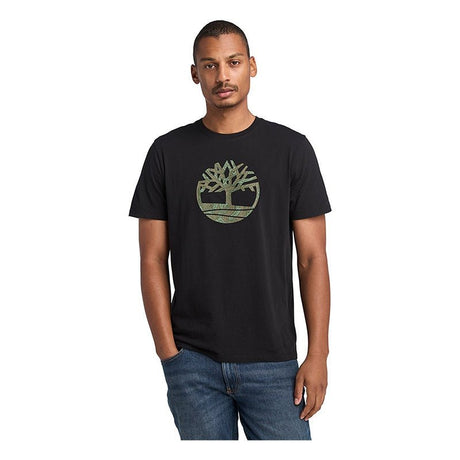 KENNEBEC RIVER Camo Tree Logo Short Sleeve Tee Black - Runner