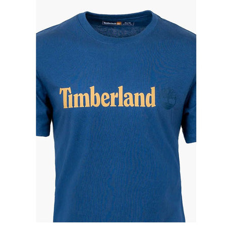 KENNEBEC RIVER Linear Logo Short Sleeve Tee Dark Denim - Runner