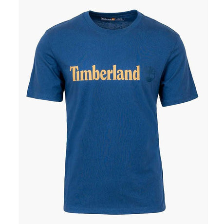 KENNEBEC RIVER Linear Logo Short Sleeve Tee Dark Denim - Runner