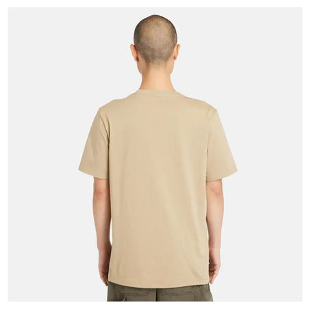 KENNEBEC RIVER Linear Logo Short Sleeve Tee Lemon Pepper - Runner