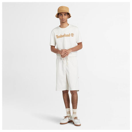 KENNEBEC RIVER Linear Logo Short Sleeve Tee Vintage White - Runner