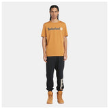 KENNEBEC RIVER Linear Logo Short Sleeve Tee Wheat Boot - Runner